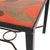 Schumacher 1960s French Schumacher Vallauris Iron Coffee Table with Red Tile Top For Sale - Image 4 of 5