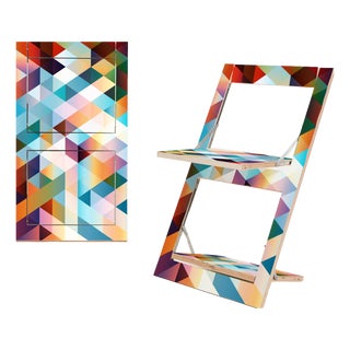 Fläpps Folding Chair by Ambivalenz For Sale