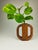 Wood Mid-Century Teak Vase, 1960s For Sale - Image 7 of 8
