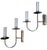 1970s Vintage Art Deco Silver-Plated Sconces, 1970s, Set of 2 For Sale - Image 5 of 5