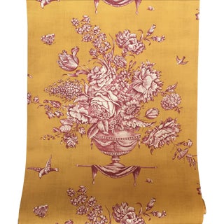 French Country Gardenia Pierre Deux Wallpaper For Sale
