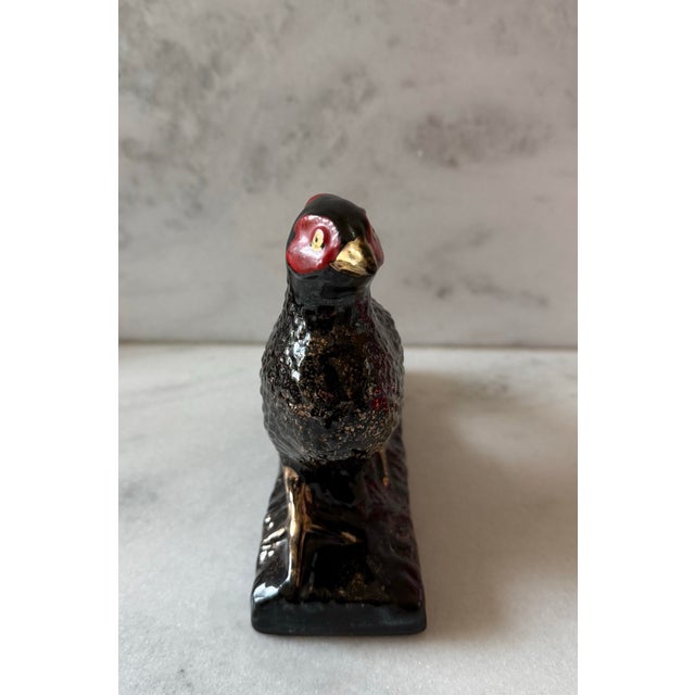 Ceramic Mid Century Modern Ceramic Pheasant Figurine For Sale - Image 7 of 10