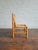 1940s Rustic Pine Log & Rawhide Side Chair For Sale - Image 4 of 15