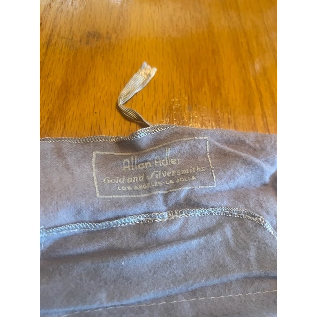 1960s Vintage Mid-Century Allan Adler Sterling Sunset Pattern Flatware Service for 12- 60 Pieces For Sale - Image 5 of 5