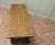Wood Large Vintage Oak Plank Top Coffee Table, 1960 For Sale - Image 7 of 8