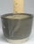 Gray 1986 Signed Studio Pottery Cup, Ash Glaze With Cobalt Blue Mark For Sale - Image 8 of 8