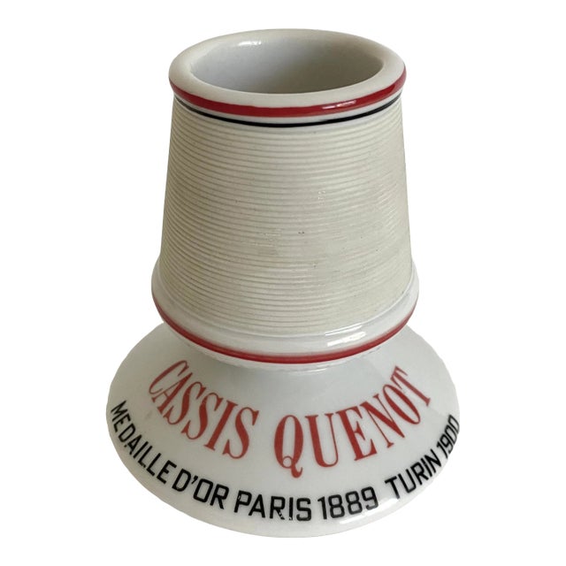 French Porcelain Match Striker Cassis Quenot For Sale