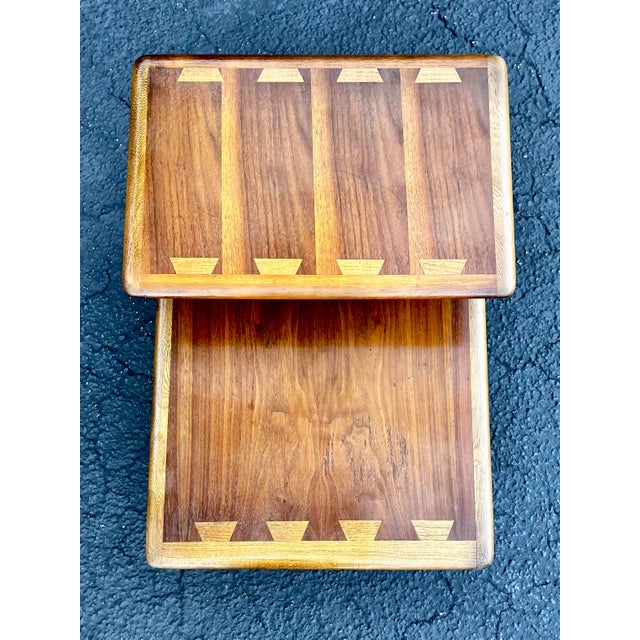 Mid 20th Century Mid Century Modern Two-Tier Side Table | Acclaim by Lane Furniture For Sale - Image 5 of 11