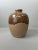 Beautiful Shigaraki earthenware vase that is partially glazed. The underside is marked. Wabi-Sabi inspiration. Decorative...