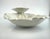 1970s 1970s Lenox Italian Shell Form Centerpiece Bowl, Ivory Ceramic Pedestal Dish For Sale - Image 5 of 10