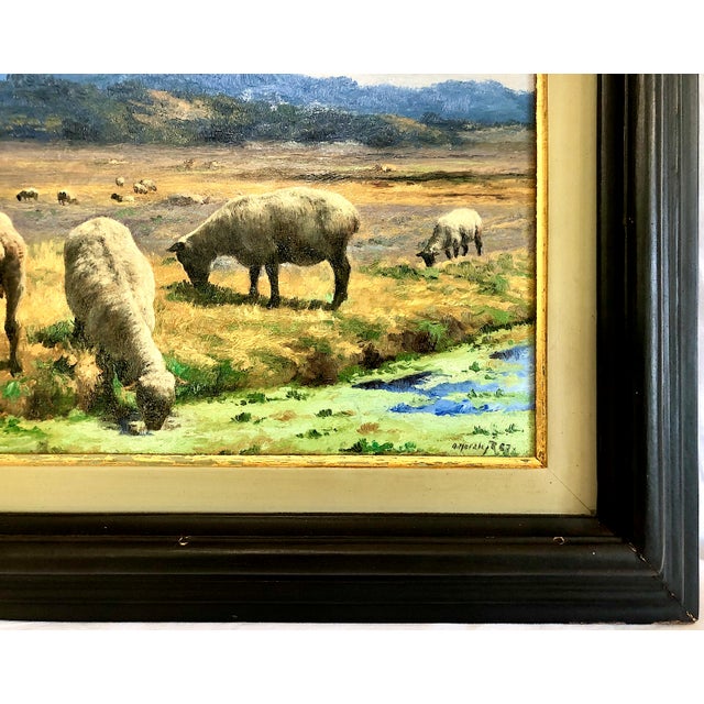 Pastoral Landscape of Almoloya Del Río, Mexico, by Austreberto Morales Ramírez For Sale In San Francisco - Image 6 of 9