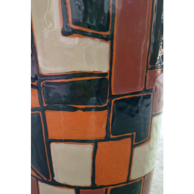 Modern Copper Umbrella Stand, 1970s For Sale - Image 3 of 5