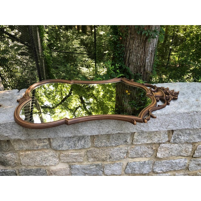 1960s Hollywood Regency Syroco Mirror For Sale - Image 12 of 13