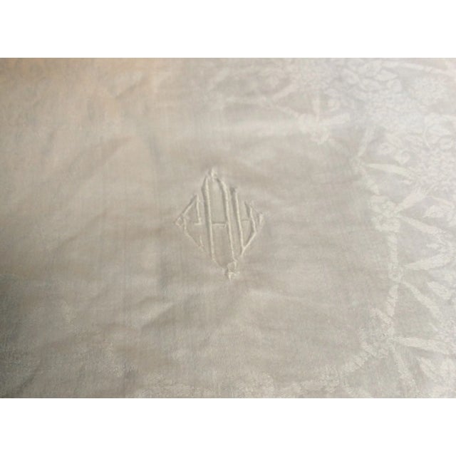 Antique French Linen Napkins - Set of 6 For Sale - Image 4 of 12
