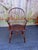 Wood Set of 4 Early American Style Comback Windsor Chairs For Sale - Image 7 of 16