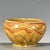 Traditional Vintage Marbled Clay Porcelain Teabowl – Earth Tone Glaze, Studio Pottery Style For Sale - Image 3 of 9