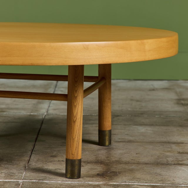 Maple Lazy Susan Coffee Table by Carlin Furniture For Sale In Los Angeles - Image 6 of 12