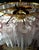 Art Deco Pink Murano Glass Chandelier in the style of Barovier, Venice, Italy, 1982 For Sale - Image 9 of 11