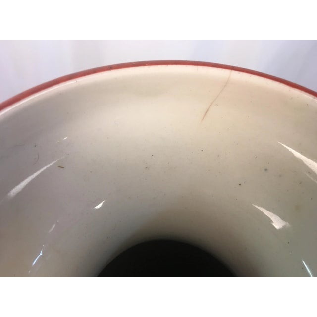 Ceramic Late 19th Century Chinoiserie Chinese Vases - a Pair For Sale - Image 7 of 12