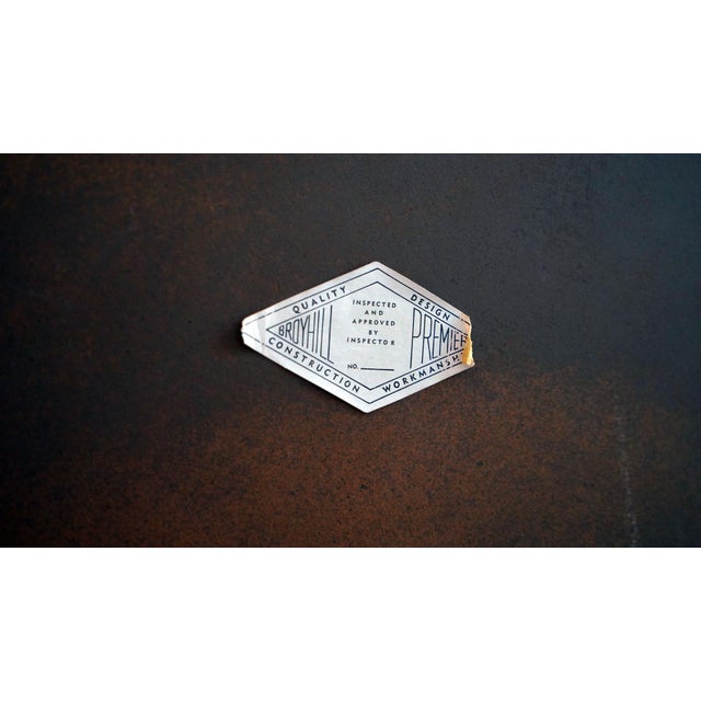 1960s Broyhill Premiere Brasilia “Diamond Head” Buffet / Credenza For Sale - Image 10 of 14