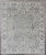 Hand-Knotted Indian Wool Oushak Rug in Cool Neutral Tones For Sale - Image 13 of 13