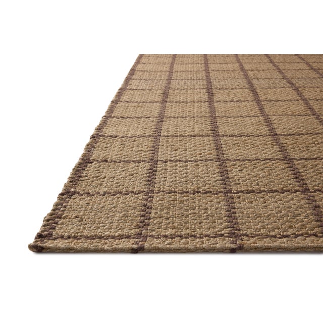 Contemporary Chris Loves Julia x Loloi Fletcher Natural / Brown 8'-6" x 11'-6" Area Rug For Sale - Image 3 of 6