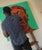 Contemporary Igi Daduro, (All by Myself) Ii, 21st Century, Contemporary, Figurative Portrait, Africa Men, Emmanuel Akolo (2021) Acrylic on Canvas For Sale - Image 3 of 3