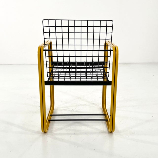 1980s Quadra Dining Chair by Gigante, Zambusi & Boccato for Seccose, 1980s For Sale - Image 5 of 9
