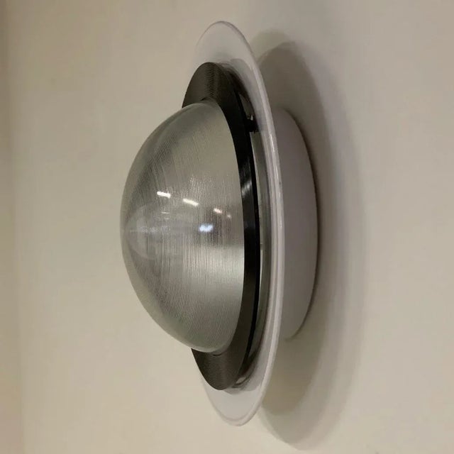 Black SAT35 Ceiling Lamp by Boccato, Gigante and Zambusi for Luci, 1980s For Sale - Image 8 of 12