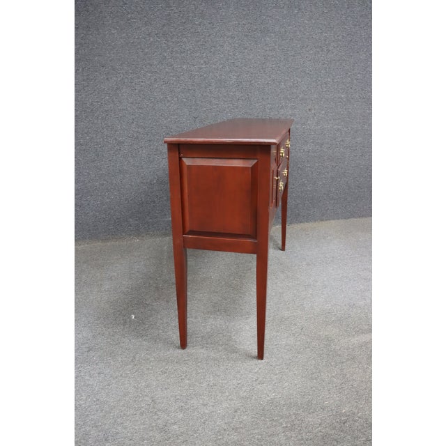 Wood Bench-Made Shaker Style Cherry Sideboard For Sale - Image 7 of 9