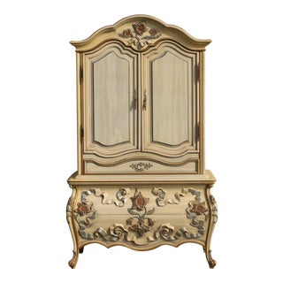 Beautiful French Style Armoire For Sale