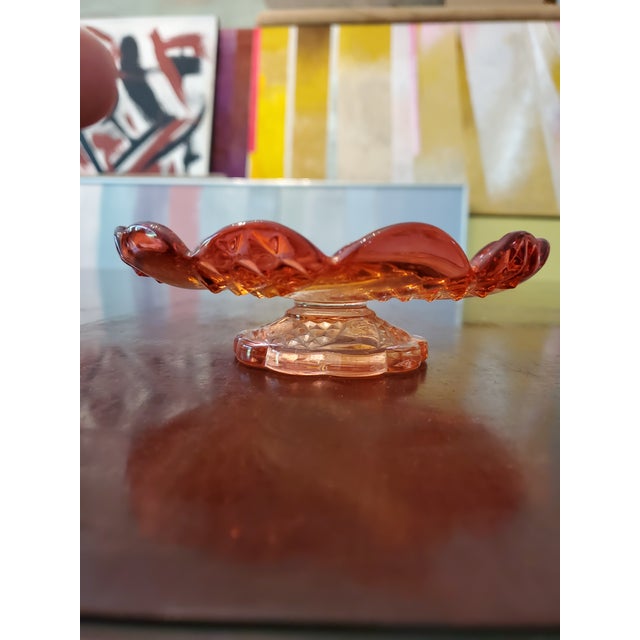 Antique French Baccarat Signed Petite Centerpiece For Sale In Boston - Image 6 of 6