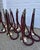 Set of eight vintage or antique stanchions, made by GLARO and still retaining some of their original stickers. A complete...