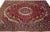 1960s 1960s Vintage Persian Tabriz Handmade Medallion Red Wool Rug For Sale - Image 5 of 7