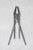 Contemporary Signs Crossed Wall Sculpture in Natural Steel by Jean-Baptiste Van Den Heede For Sale - Image 3 of 6