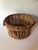 Boho Chic 1970s Round Rattan Bamboo Planter With Handles For Sale - Image 3 of 6