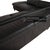 Courage Leather Chrome Corner Sofa in Grey Anthracite with Manual Function by Ewald Schillig For Sale - Image 10 of 18