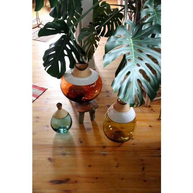 Olive Paradise Lilith Stacking Vase by Pia Wüstenberg For Sale - Image 6 of 7