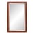 National Mt. Airy Campaign-Style Beveled Mirror For Sale