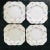 Ceramic 1940s M & R England "Scattered Flowers" Plates - Set of 4 For Sale - Image 7 of 7