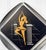Mid-Century Atomic Aluminum & Black Enamel Ballet Dancer Wall Plaque - A Pair For Sale - Image 6 of 8