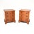 Antique Burr Walnut Bedside Chests, 1930, Set of 2 For Sale - Image 10 of 10