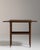 19th Century France Rich Walnut Brown Carved Walnut Side Table With Shelf For Sale - Image 4 of 11