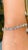 28.5 Carats Blue Topaz Gemstone Tennis Bracelet in 18k Yellow Gold For Sale In New York - Image 6 of 17