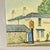 1970s Signed Original Watercolor Painting of Bakery Storefront With Coats of Arms Street Signage, Circa 1977 For Sale - Image 5 of 8