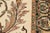 1990s Shabby Chic Bhati Pak-Persian Ivory/Green Wool Rug - 4'1'' X 6'7'' For Sale - Image 5 of 9