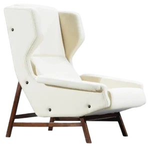 Wingback Chair attributed to Gianfranco Frattini for Cassina, 1959