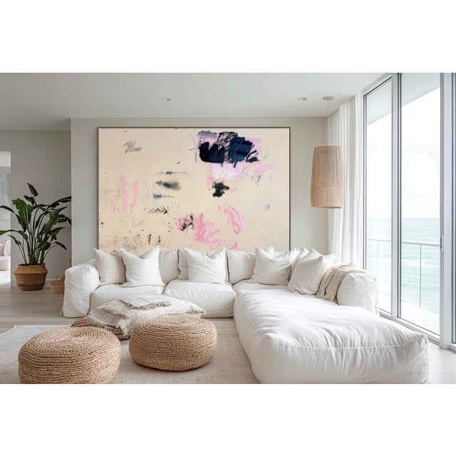 This artwork is exclusive to IdeelArt In this dynamic body of work, Manuela Karin Knaut balances raw, intuitive expression...
