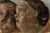 18th Century French Baroque Carved Giltwood Cherub Head Fragment Wall Ornament For Sale - Image 4 of 12