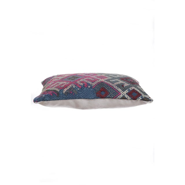 Decorative pillow cover made from vintage handwoven Turkish kilim pieces. Backed with good quality cotton fabric. Pillow...